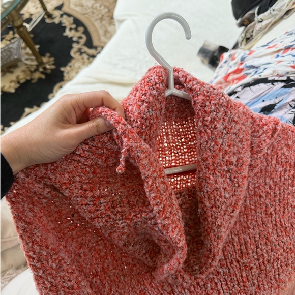 Free People BFF Cowl Neck Knit Sweater Size L - Picture 6 of 8